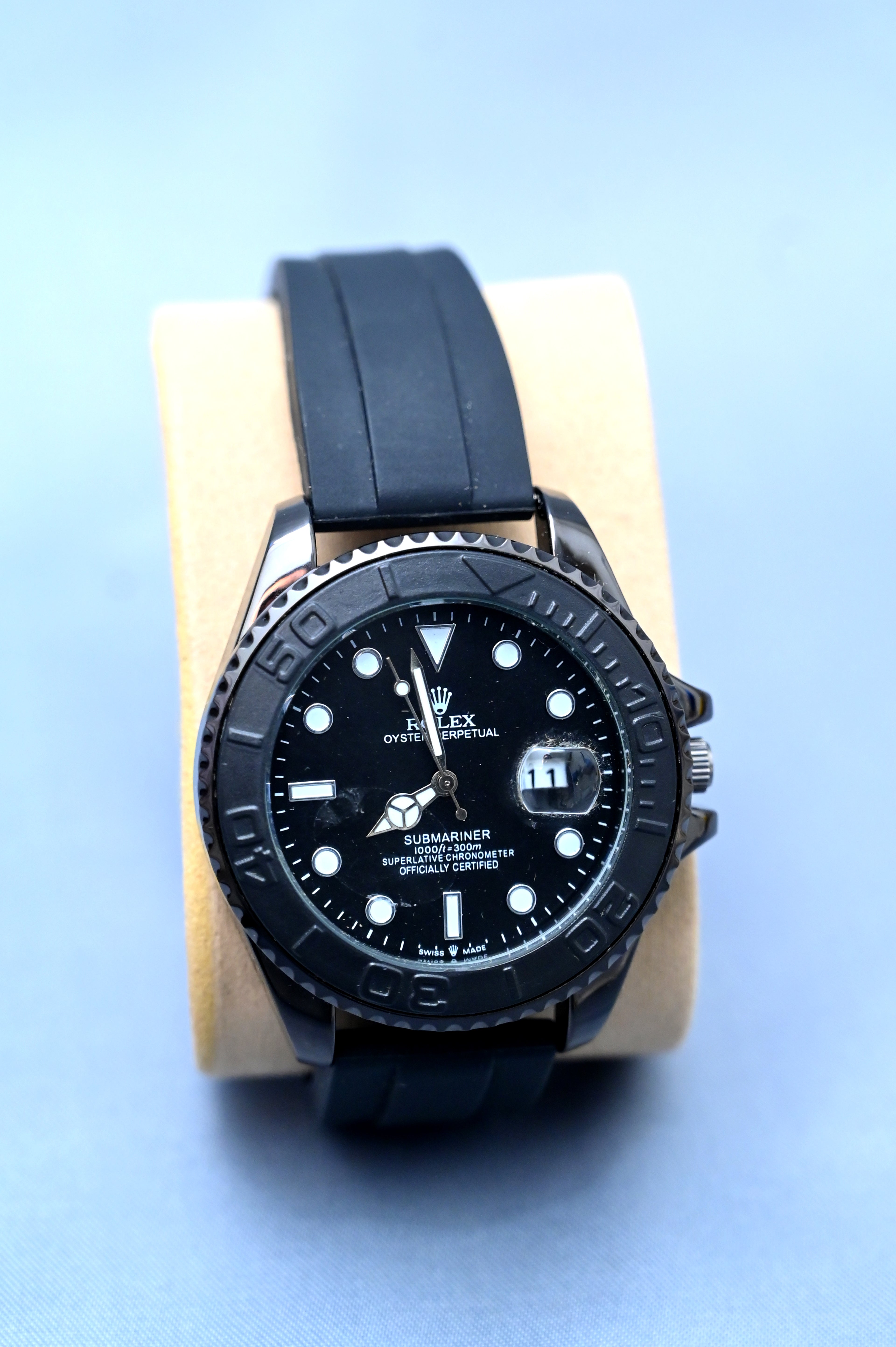 Tactical Black Submariner Style Watch